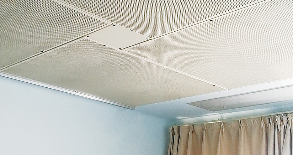 病房空氣過濾器安裝完成